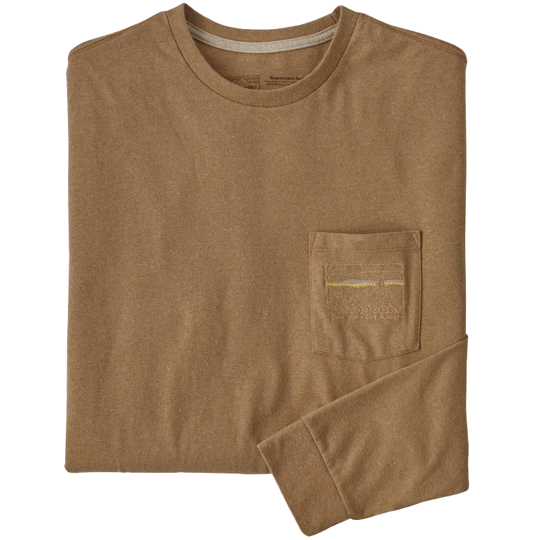 Men's Long Sleeve '73 Skyline Pocket Responsibili-Tee AntiPilling Fabric