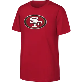 Regal Glow Photo Glam Youth 49ers Primary Logo Short Sleeve Cotton Tee