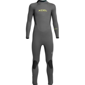 Youth Axis 4/3mm Back Zip Lightweight Fabric