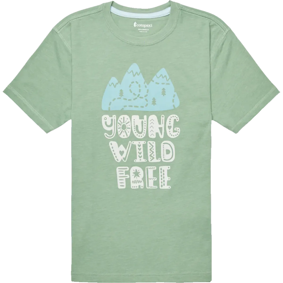 Youth Be Free Organic T Shirt Mind Ease