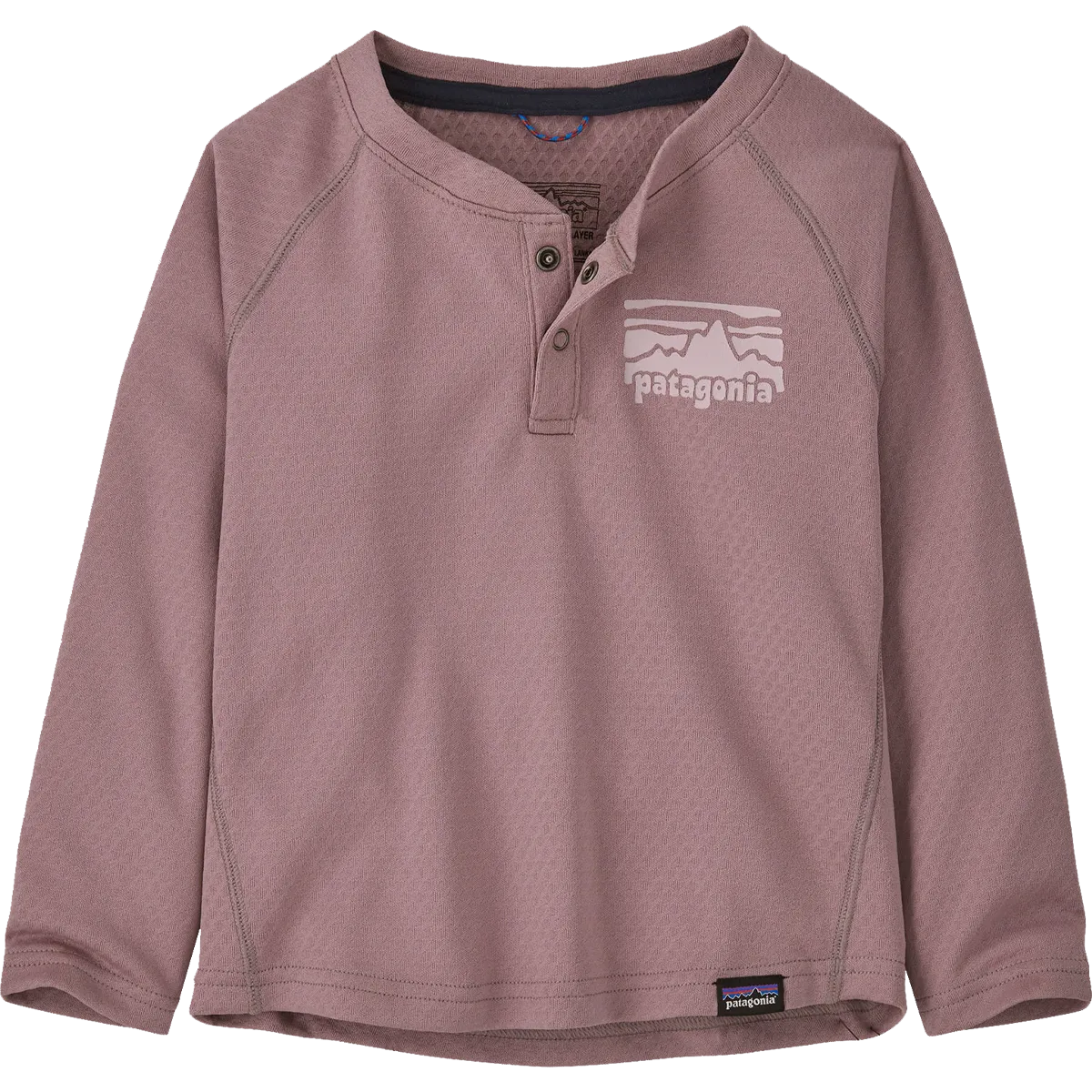 Gentle Glow Stretchable Waistband Youth Capilene Midweight Henley