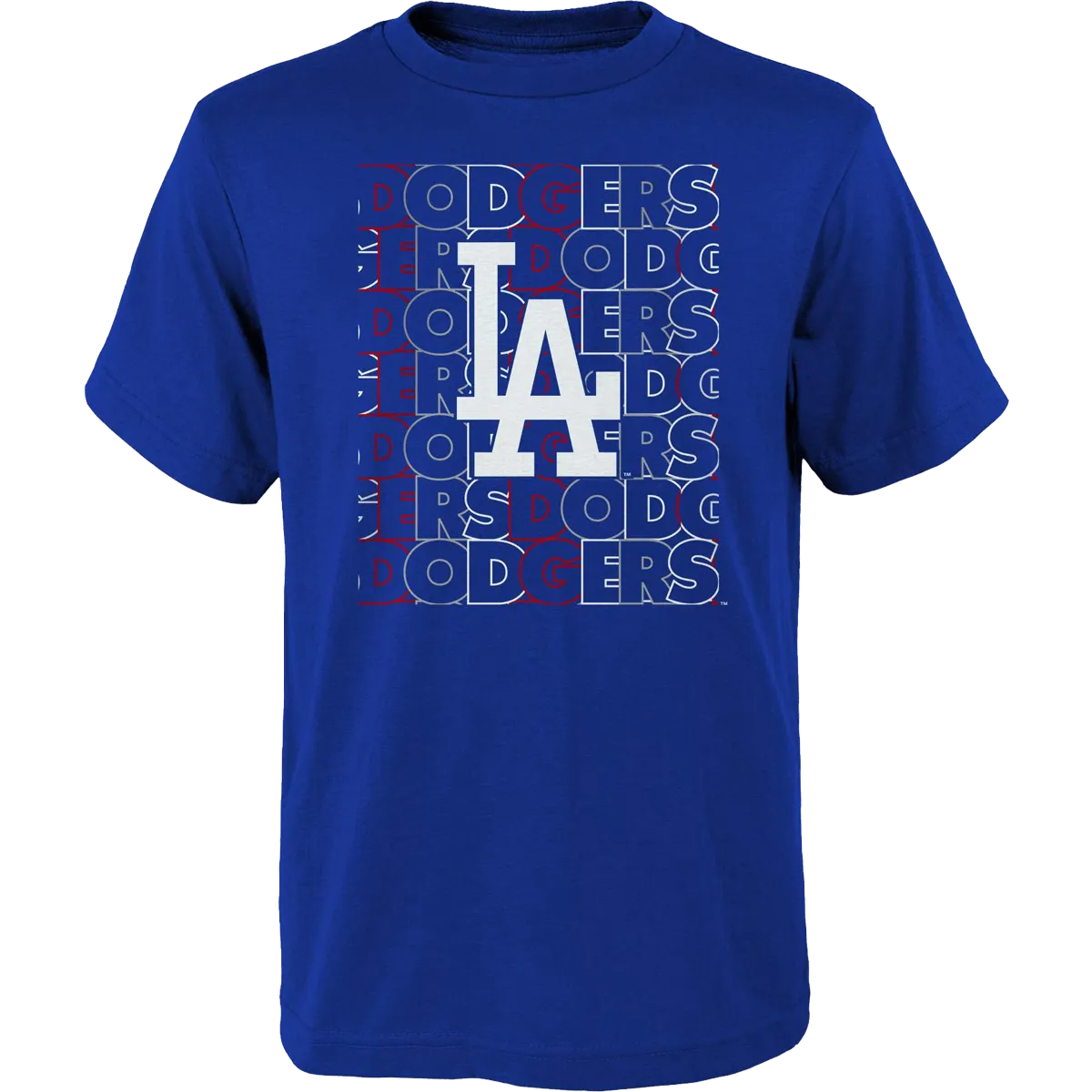 Serene Ease Youth Dodgers Letterman Tee