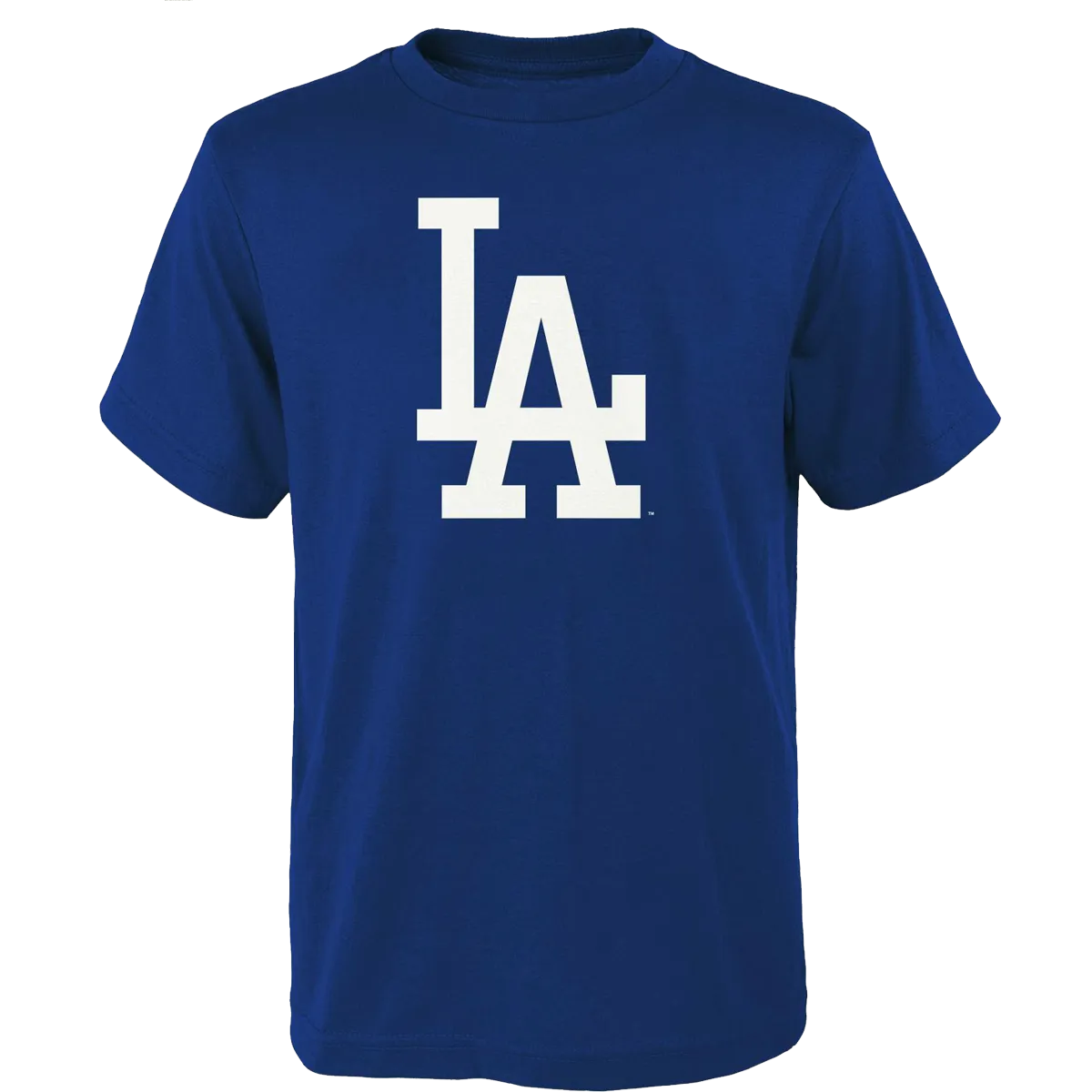 SeamlessTransition WaterRepellentSurface Youth Dodgers Primary Logo Short Sleeve Tee