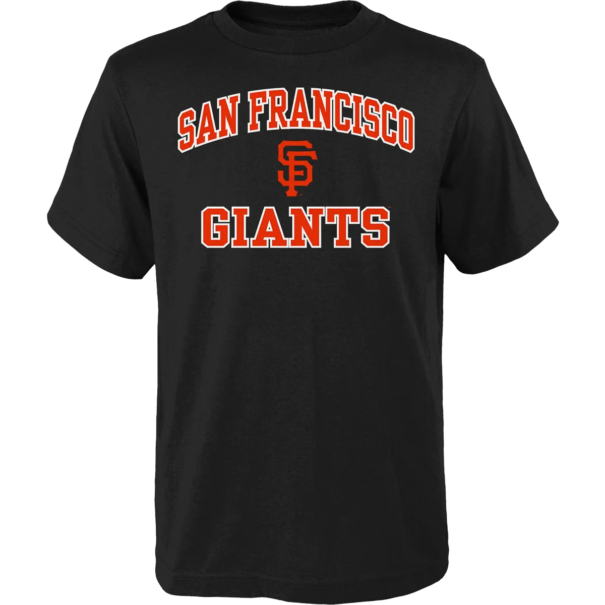 Beach Ease Youth Giants Heart and Soul Short Sleeve Tee
