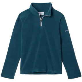 Youth Glacial Fleece Half Zip Fine Weave Fire Glow