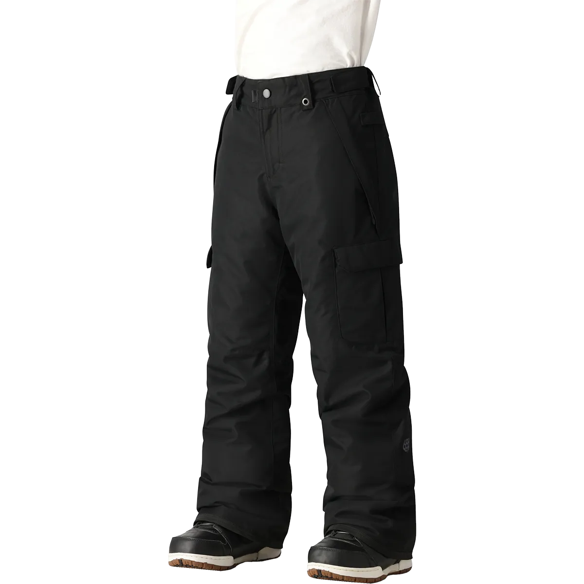 HeavyDuty Zipper RecycledPolyester Youth Infinity Cargo Insulated Pant