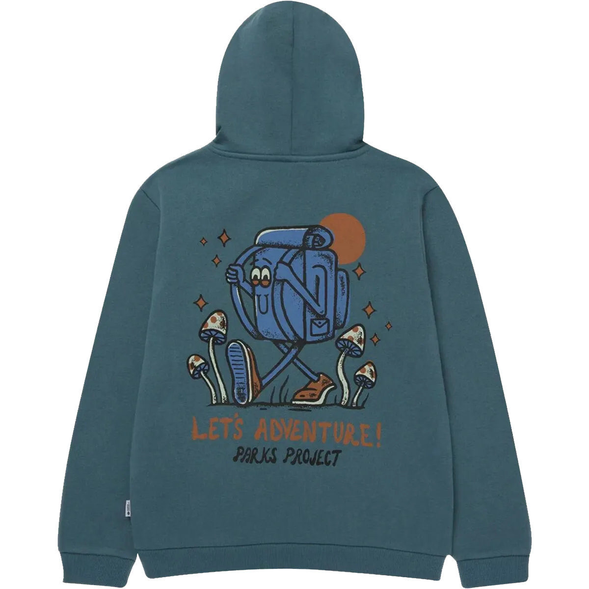 Youth Let's Adventure Full Zip Hoodie Design Soul DurableThreadwork