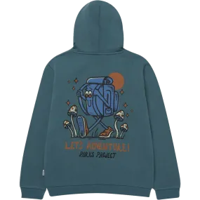 Youth Let's Adventure Full Zip Hoodie WrinkleResistantFabric AntiPilling Surface