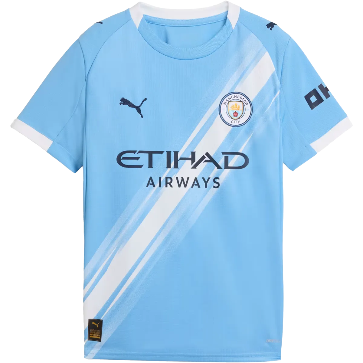 Plane Mood Youth Manchester City FC Home Jersey Replica