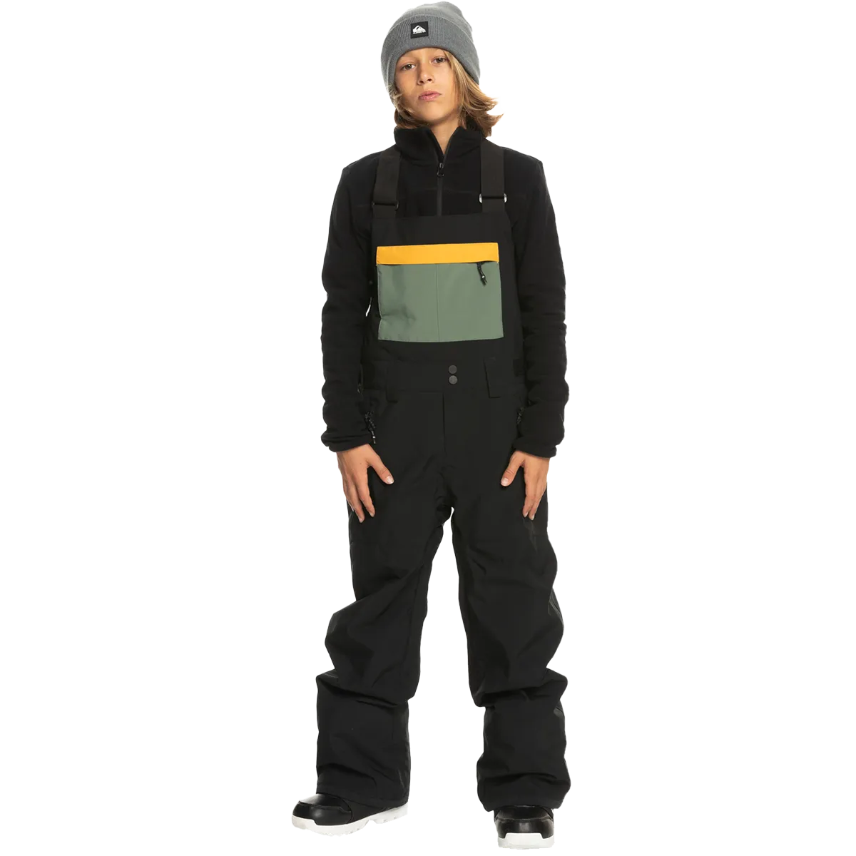 Youth Mash Up Youth Bib RipstopFabric Adjustable Drawcord