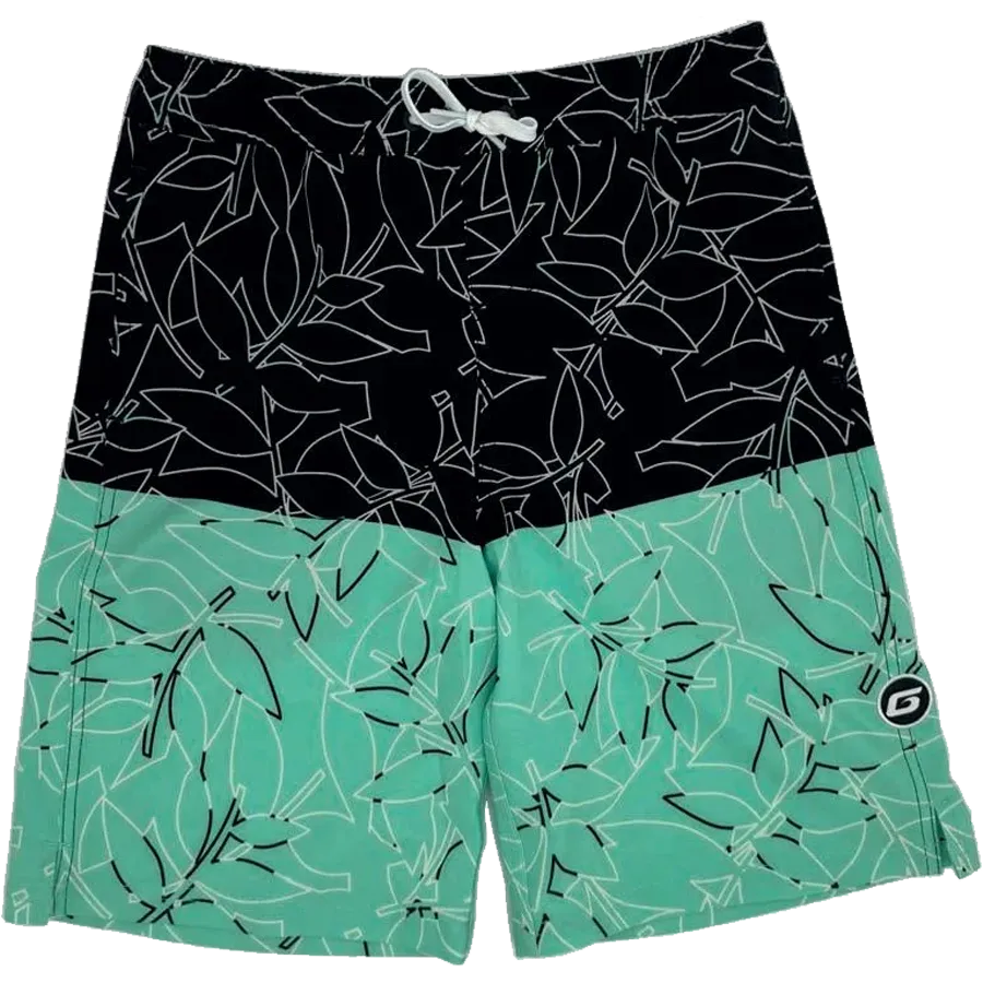 Youth Outline Volley Boardshort WrinkleResistant Fabric
