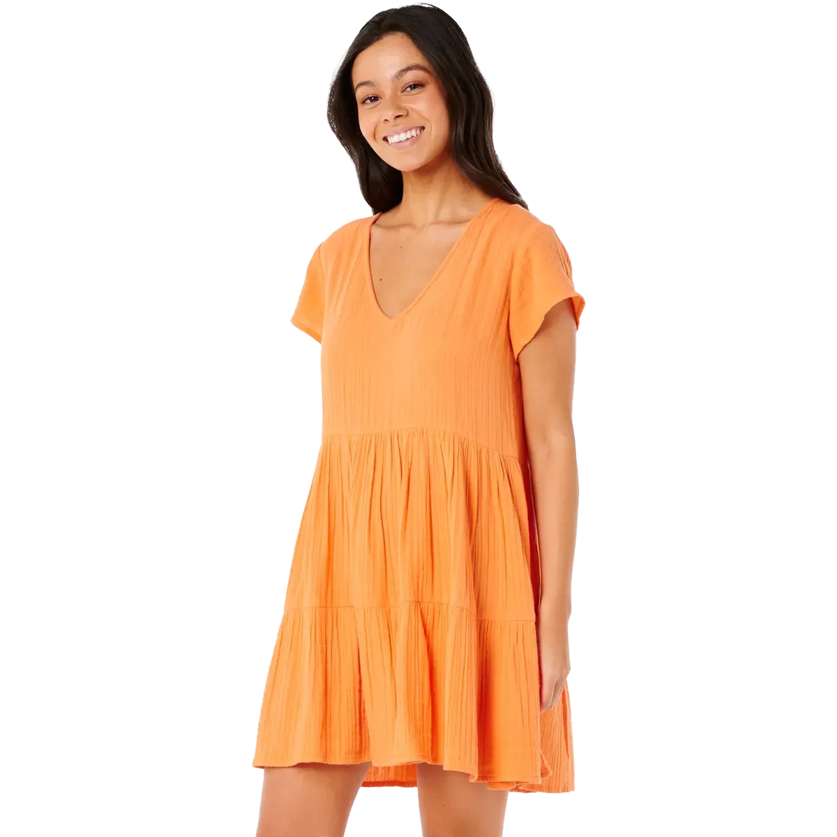 ReflectiveTrimDetails LayeredPaneling Youth Premium Surf Dress