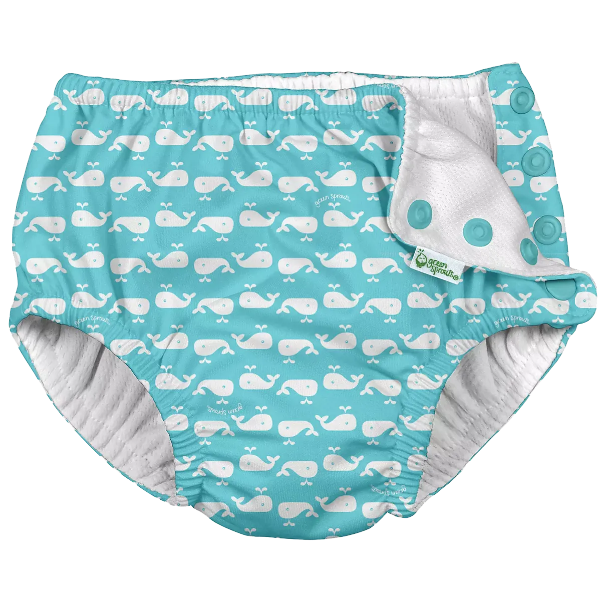 Youth Snap Swim Diaper Layered Paneling QuickDry Construction