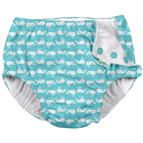 Youth Snap Swim Diaper Layered Paneling QuickDry Construction