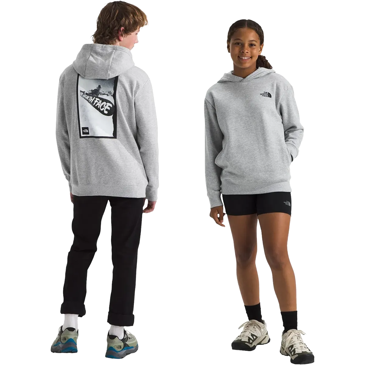 Youth Snow Camp Fleece Pull Over Hoodie Mind Ease Coastal Chic
