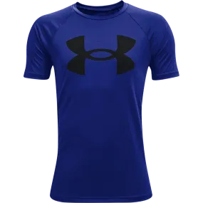Youth Tech Big Logo Short Sleeve HeavyDuty Zipper