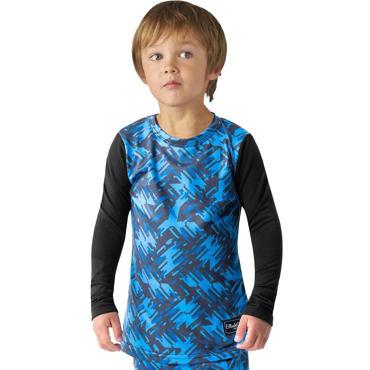 Colorfast Dye Street Fest Youth Therma Base Layer Crewneck