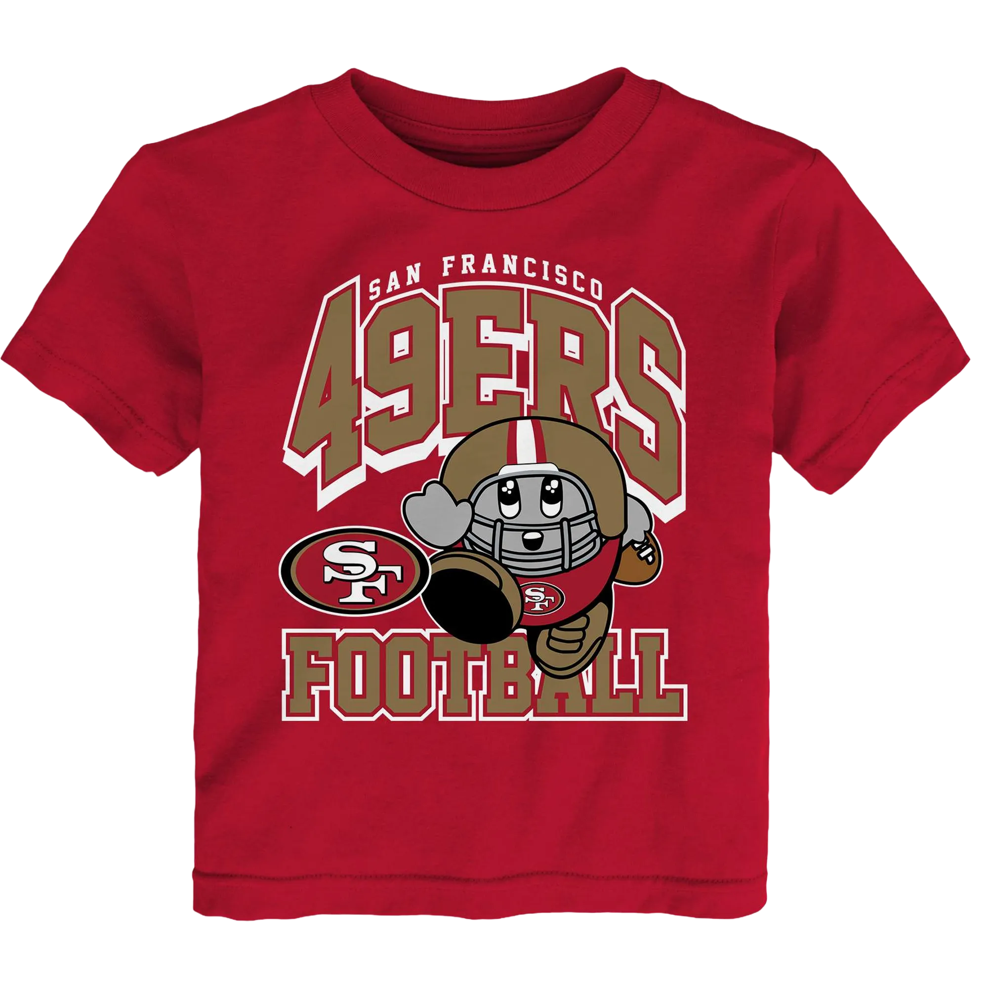 Youth Toddler 49ers Get Out of the Way Tee AntiPillingTechnology Champion Glow