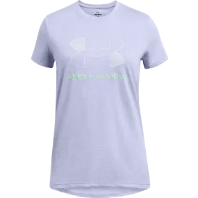british retro Youth UA Tech Twist Big Logo Short Sleeve