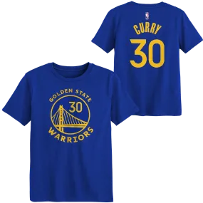 High-Quality Materials Endurance Apparel Youth Warriors Curry Name Number Tee