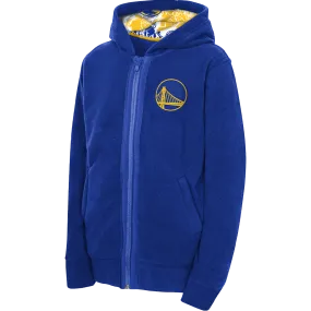 OdorResistant Blend Youth Warriors Key Line Sherpa Full Zip Fleece