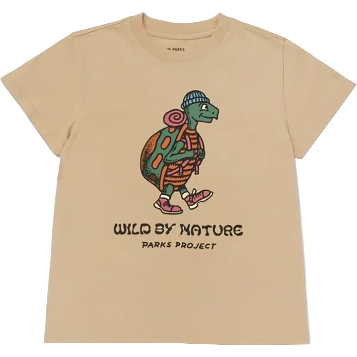 Placket Closure Youth Wild By Nature Tee